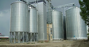 Strahl 8000 FRP шахтная зерносушилка с двумя горелками