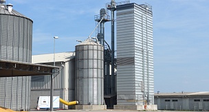 Strahl 12000 FRP шахтная зерносушилка с двумя горелками