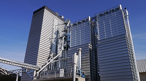 Strahl 7000 FRPX шахтная зерносушилка с двумя горелками и зоной отлежки