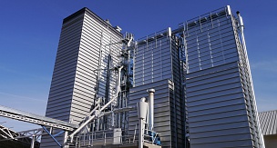 Strahl 7000 FRPX шахтная зерносушилка с двумя горелками и зоной отлежки