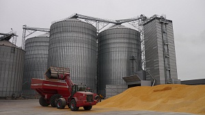 Strahl 10000 FRP шахтная зерносушилка с двумя горелками