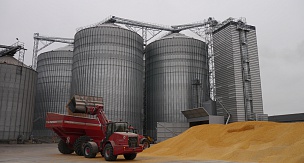 Strahl 10000 FRP шахтная зерносушилка с двумя горелками