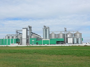 Strahl 18000 FRP шахтная зерносушилка с двумя горелками