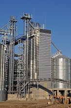 Strahl 5000 FRP шахтная зерносушилка с двумя горелками