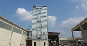 Strahl 13000 FRPX шахтная зерносушилка с двумя горелками и зоной отлежки